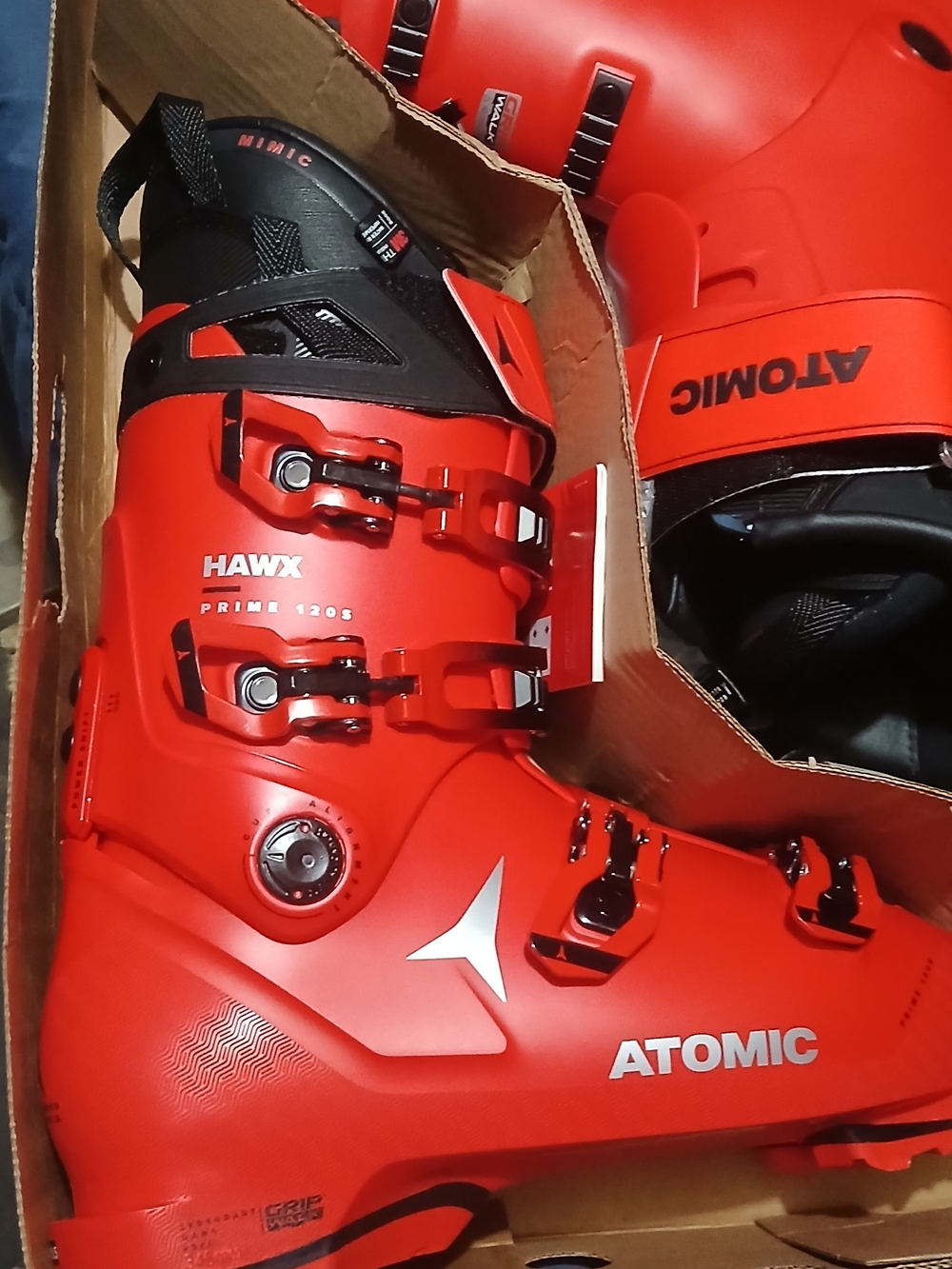 Atomic Hawx Prime 120S Men's Ski Boots 30/30.5 NEW